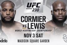 ДАНИЭЛЬ КОРМЬЕ VS ДЕРРИК ЛЬЮИС В ГЛАВНОМ СОБЫТИИ UFC 230
