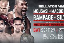 РЕЗУЛЬТАТЫ BELLATOR 206: MOUSASI VS. MACDONALD