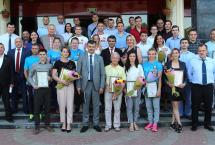 БЕЛОРУССКИМ АТЛЕТАМ ПО СПОРТИВНЫМ ЕДИНОБОРСТВАМ ВРУЧЕНЫ НАГРАДЫ МИНСПОРТА